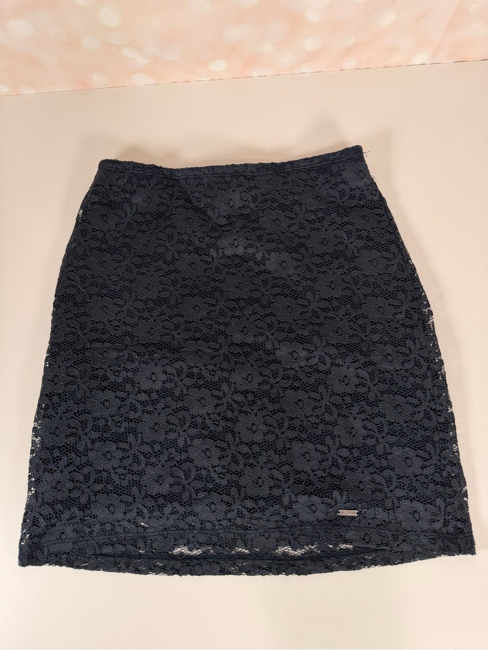 HOLLISTER Navy Lace Skirt XS